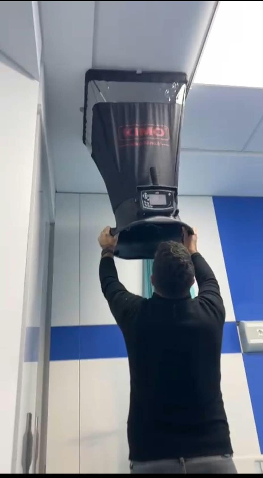 Airflow capture hood testing